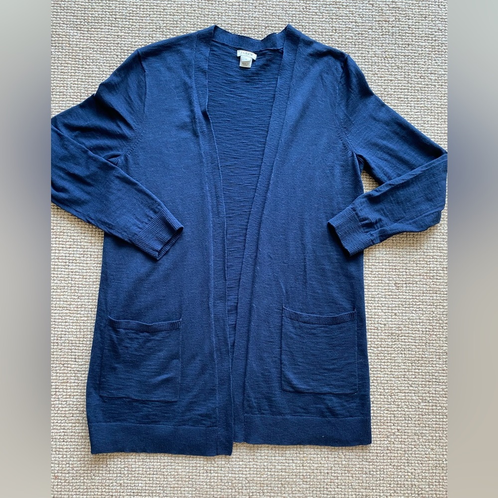 J Crew Factory 100% Cotton Cardigan
